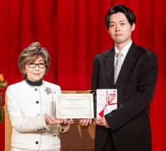 竹内会長と登坂 遼先生