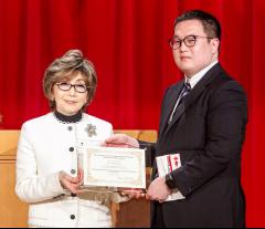 竹内会長と遊道 俊雄先生