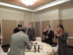懇親会