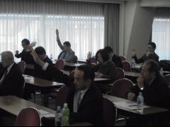 総会の様子