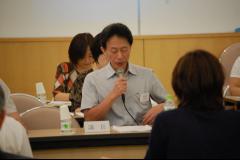 議長の加藤支部長